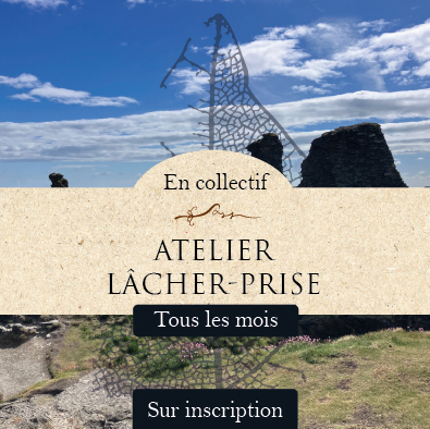 Visuel pour un événement mensuel : lâcher-prise