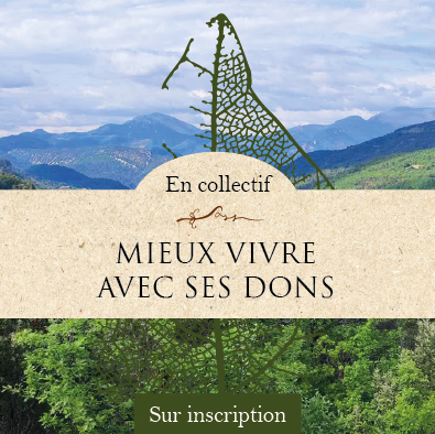 Visuel pour un événement : mieux vivre avec ses dons